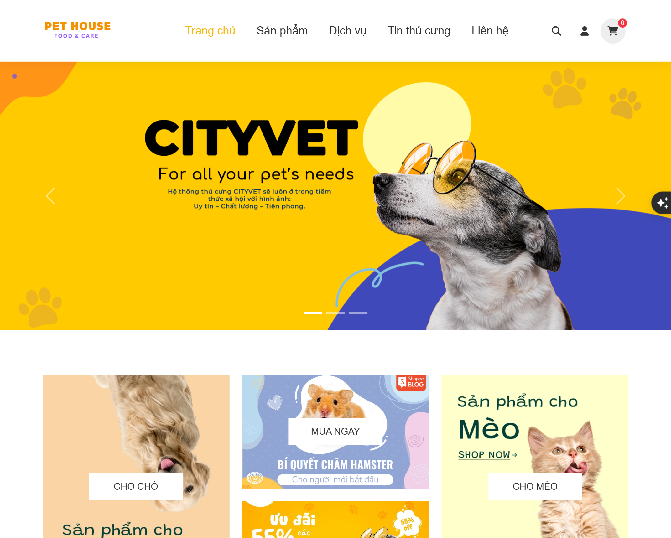 Pet House Food & Care
